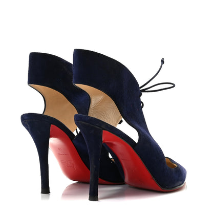Christian Louboutin Suede Franca 85 Pumps 40 Eclipse 8 of 17