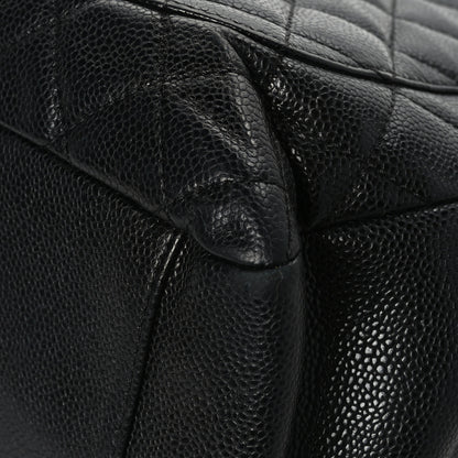 Chanel Caviar Quilted Grand Shopping Tote GST Black 11 of 13