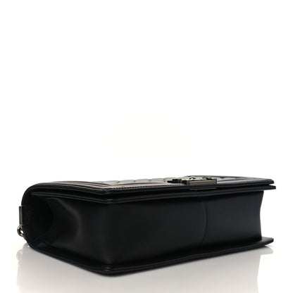Chanel Calfskin Quilted New Medium Boy Flap Black 4 of 10