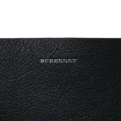 Burberry Calfskin Grommet Hobo Black 7 of 16