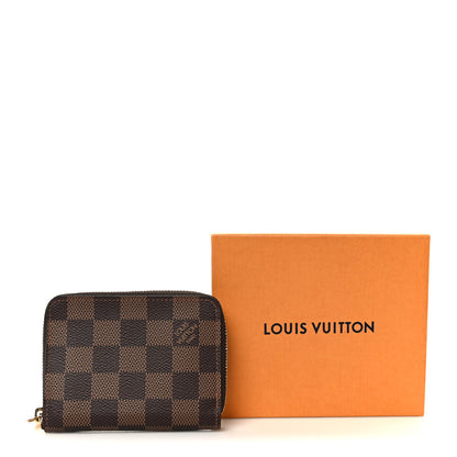 Louis Vuitton Damier Ebene Zippy Coin Purse 8 of 8