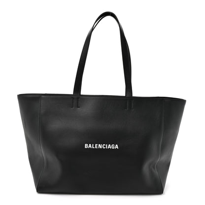 Balenciaga Smooth Calfskin Everyday East West Tote Bag Black 1 of 12
