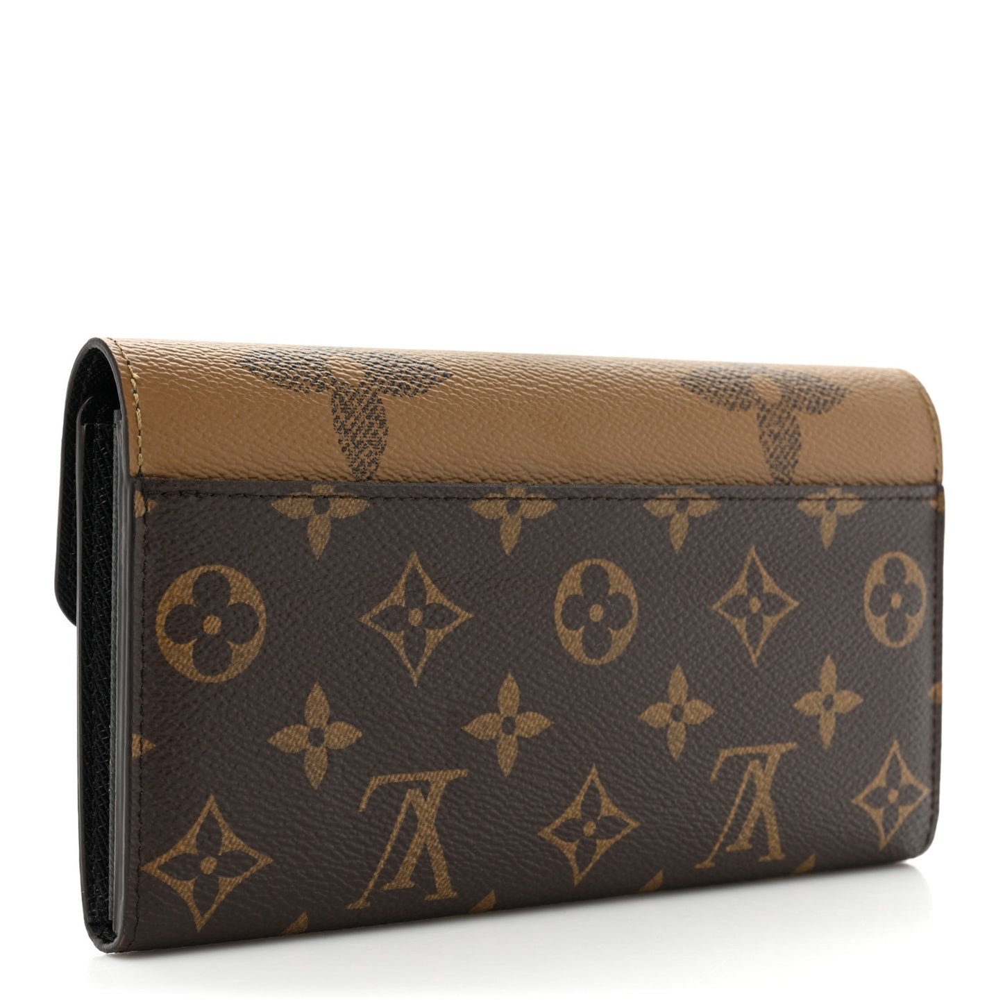 Reverse Monogram Giant Sarah Wallet
