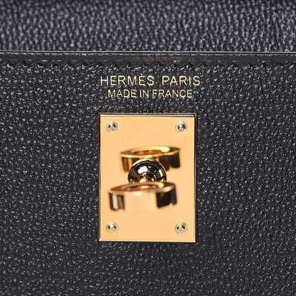 Hermes Chevre Mysore Mini Kelly Sellier 20 Black 10 of 25