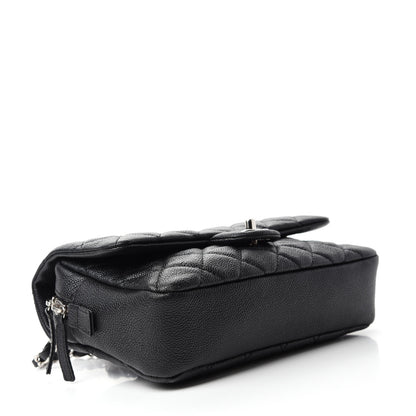 Chanel Caviar Quilted Medium Easy Flap Black 4 of 10