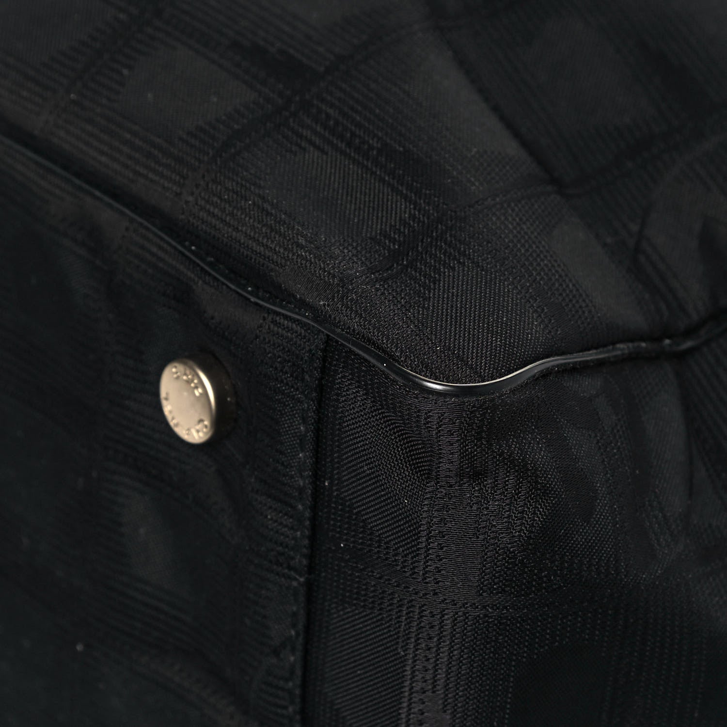 Chanel Nylon Medium Travel Tote Black 9 of 12