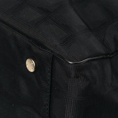 Chanel Nylon Medium Travel Tote Black 9 of 12