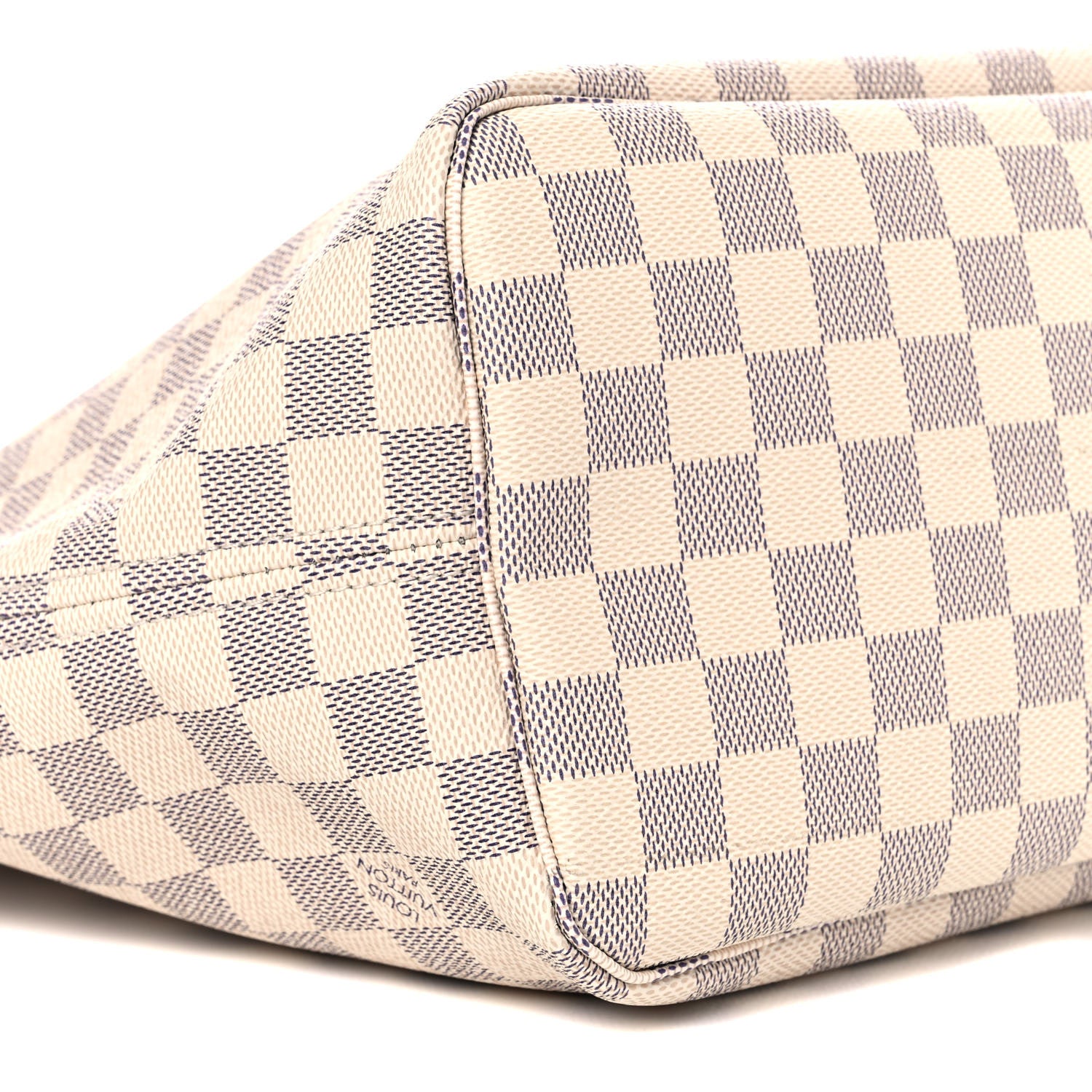 Louis Vuitton Damier Azur Neo Neverfull MM Rose Ballerine 7 of 11