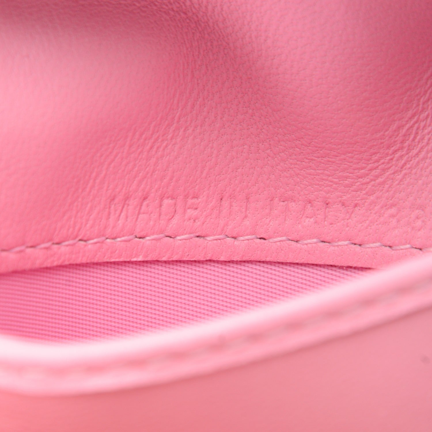 Christian Dior Lambskin Cannage Bi-Color Small Lady Dior Flap Card Holder Black Pink 7 of 8