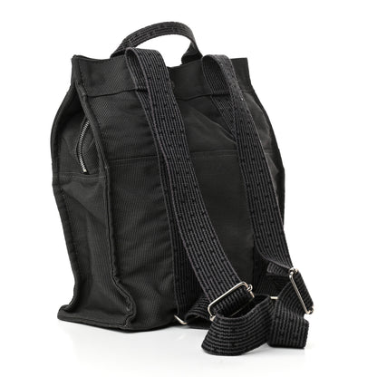 Hermes Canvas Herline Backpack Grey 3 of 9