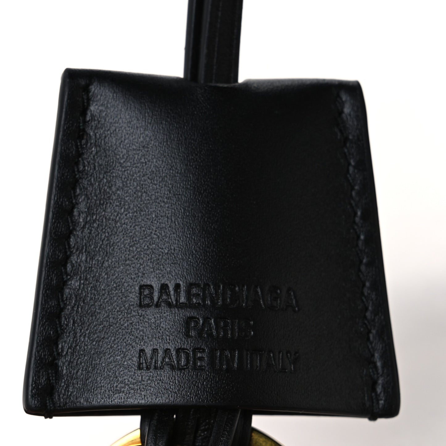 Natural Smooth Calfskin Mini Rodeo Top Handle Handbag Black