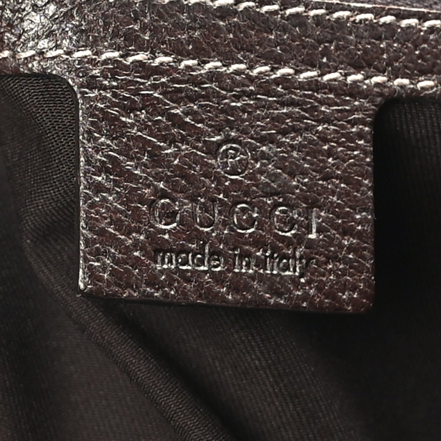 Monogram Charmy Tote Brown