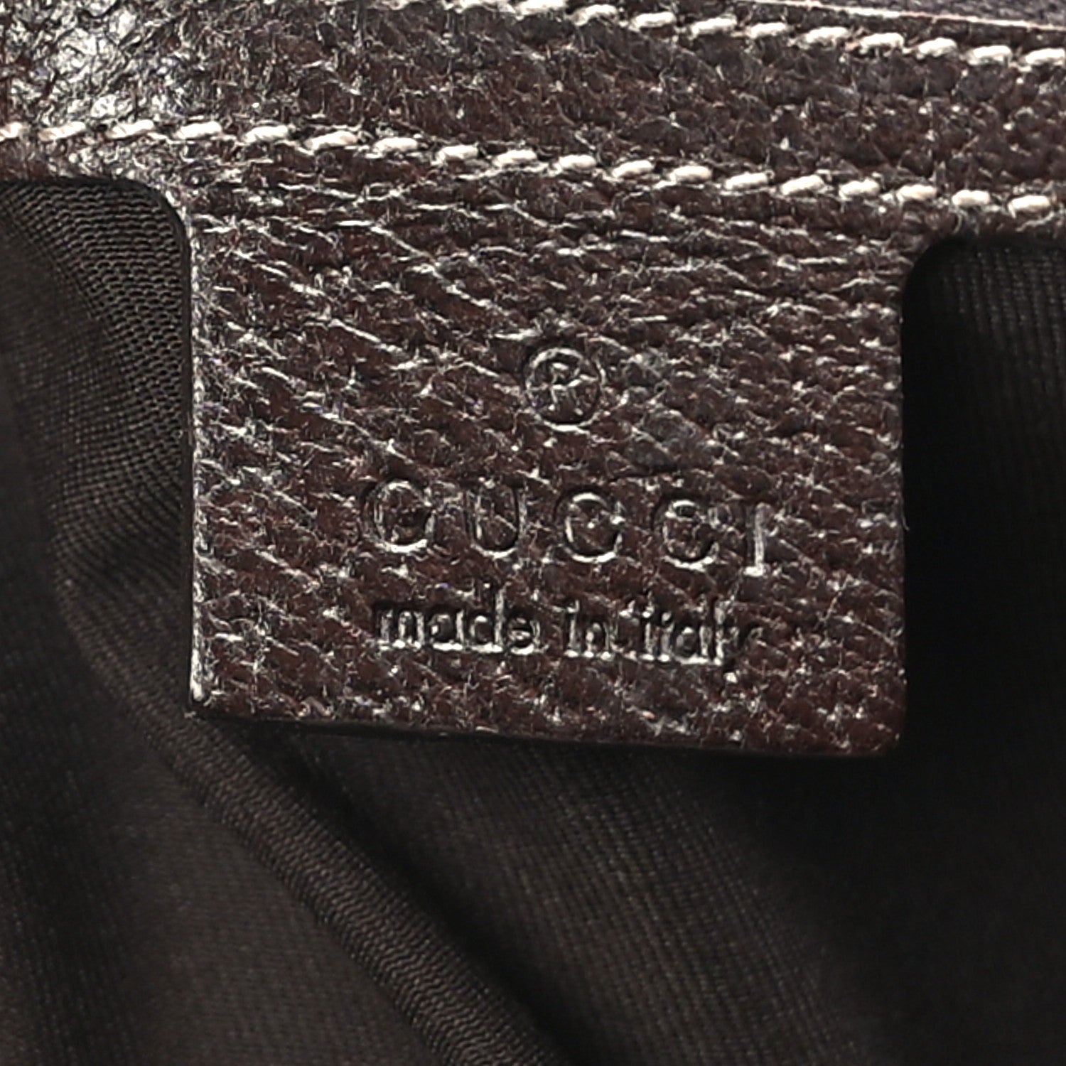 Gucci Monogram Charmy Tote Brown 6 of 9