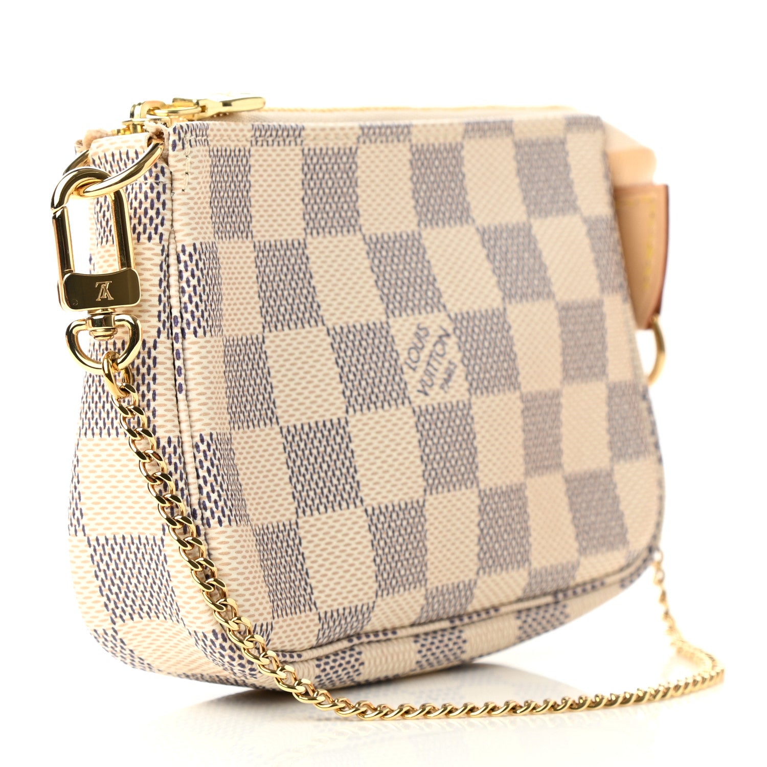 Louis Vuitton Damier Azur Mini Pochette Accessories 3 of 8