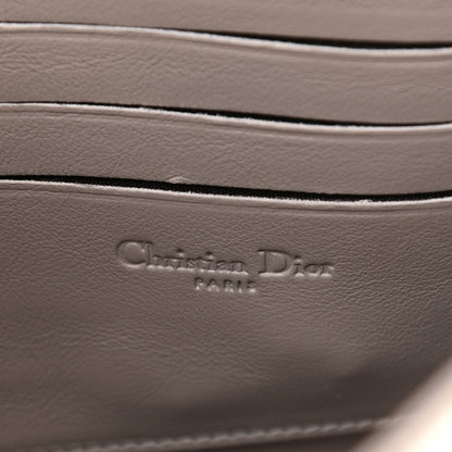 Christian Dior Patent Cannage New Lock Pouch Grey 6 of 10
