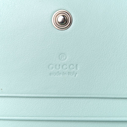 Gucci Calfskin Matelasse Diagonal GG Marmont Mini Wallet On Chain Multicolor Pastel 6 of 9