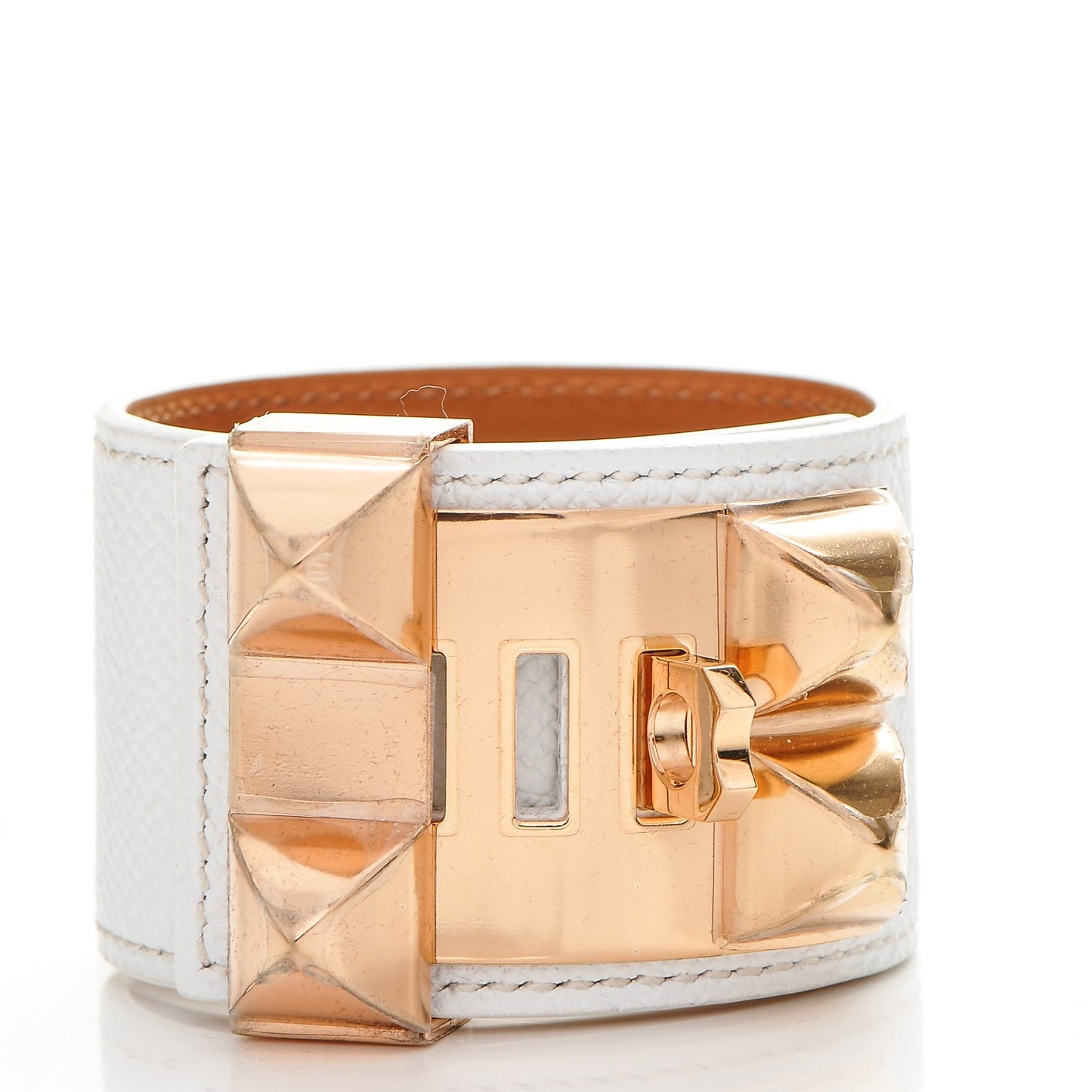 Epsom Collier de Chien CDC Bracelet S White