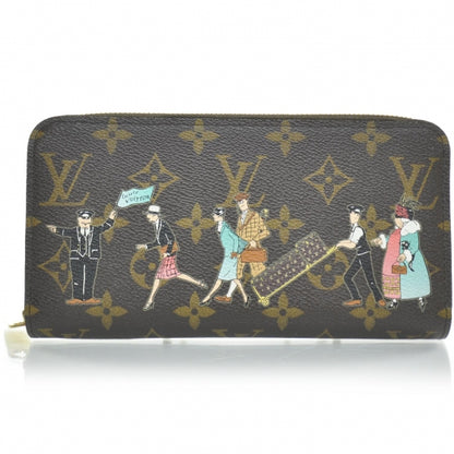 Louis Vuitton Monogram Illustre Zippy Wallet Rose 1 of 9