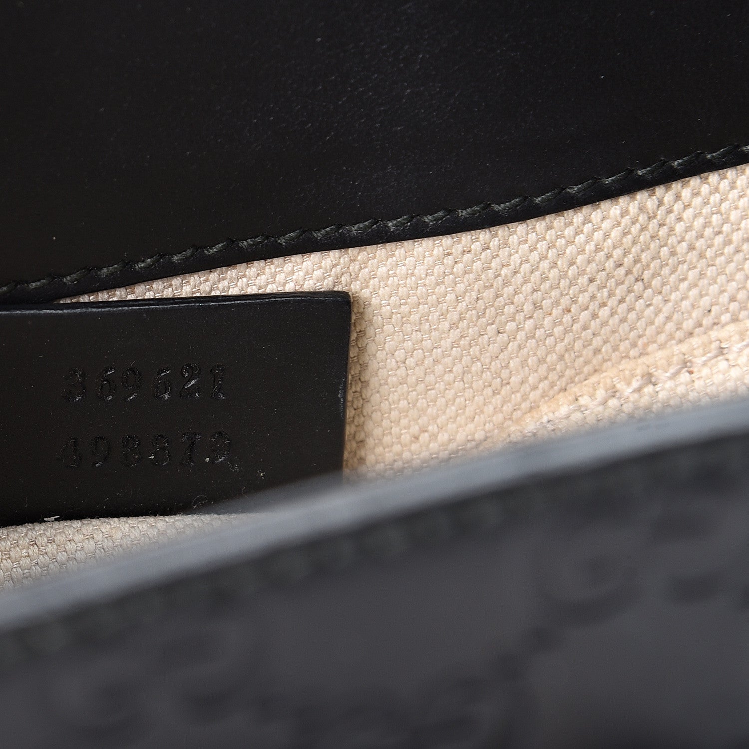 Gucci Guccissima Small Emily Shoulder Bag Black 6 of 9