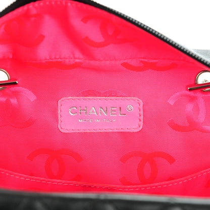 Chanel Calfskin Quilted Large Cambon Multipocket Reporter Black 6 of 7