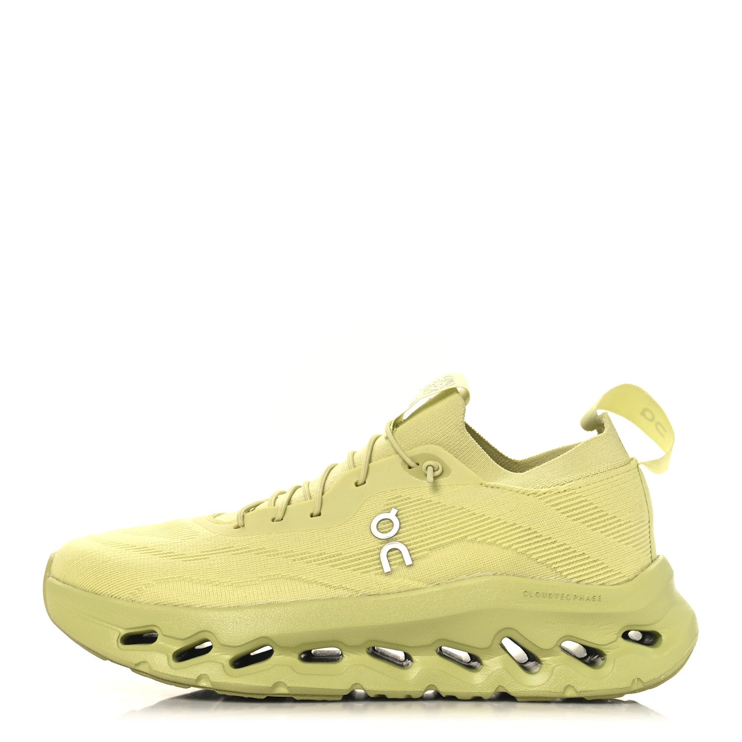 Loewe X ON Canvas Mesh Womens Cloudtilt Sneakers 38 Lime Green 1 of 8