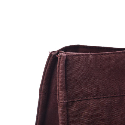 Hermes Canvas Fourre Tout MM Burgundy 19 of 20