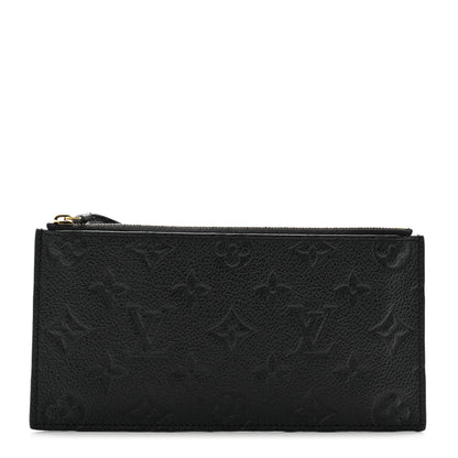 Louis Vuitton Empreinte Felicie Chain Wallet Zippered Insert Black 1 of 9