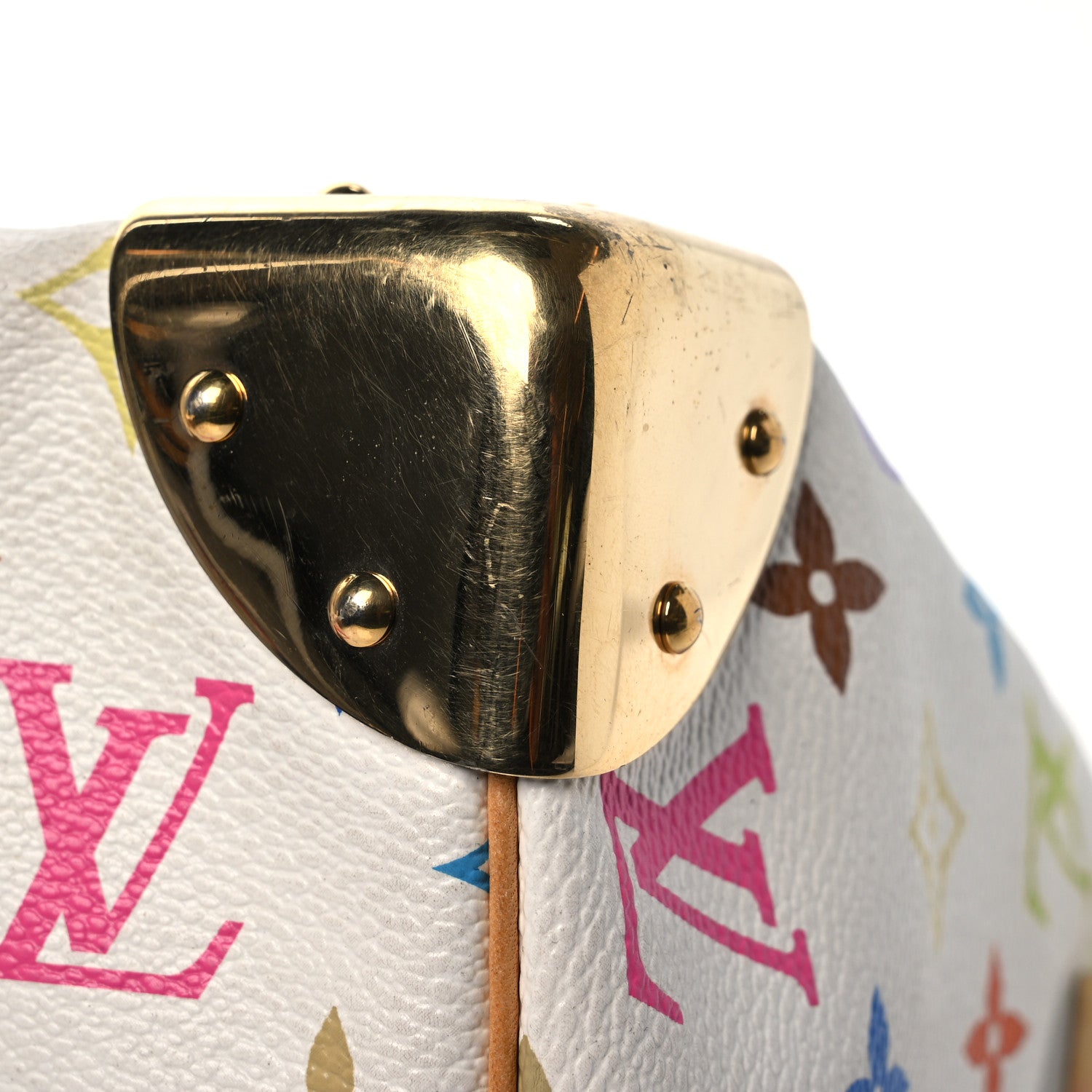 Louis Vuitton Monogram Multicolor Speedy 30 White 11 of 14