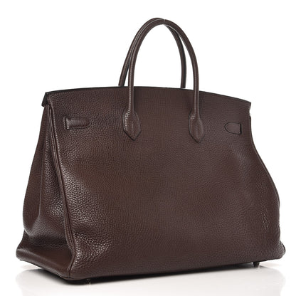 Hermes Fjord Birkin 40 Chocolate 3 of 34