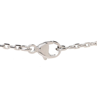Hermes Lacquered Palladium Mini Pop H Pendant Necklace White 5 of 7