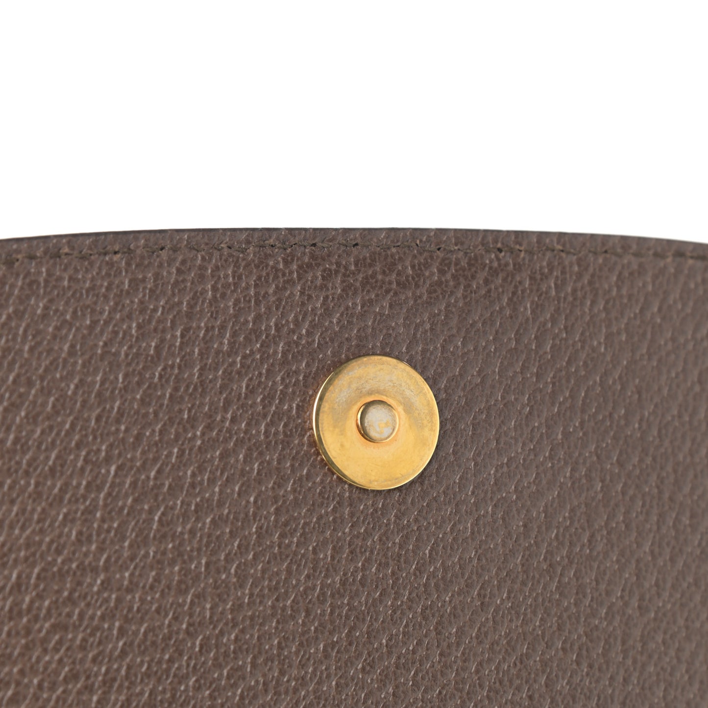 GG Supreme Monogram Web Small Ophidia Flap Messenger Bag Brown