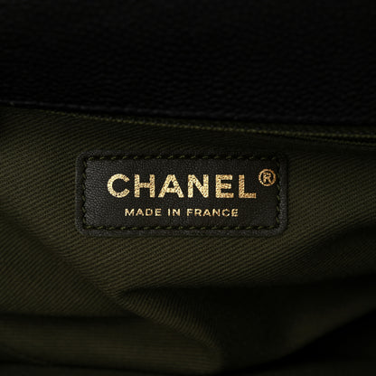 Chanel Caviar Quilted New Medium Boy Flap Black 6 of 10