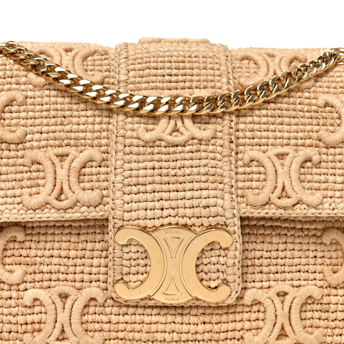Raffia Triomphe Medium Victoire Natural