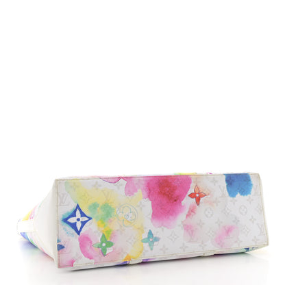 Louis Vuitton Monogram Watercolor New Tote GM Multicolor 5 of 13