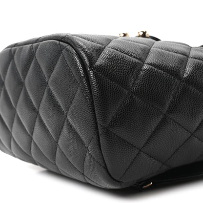 Chanel Caviar Quilted Mini Urban Spirit Backpack Black 10 of 10