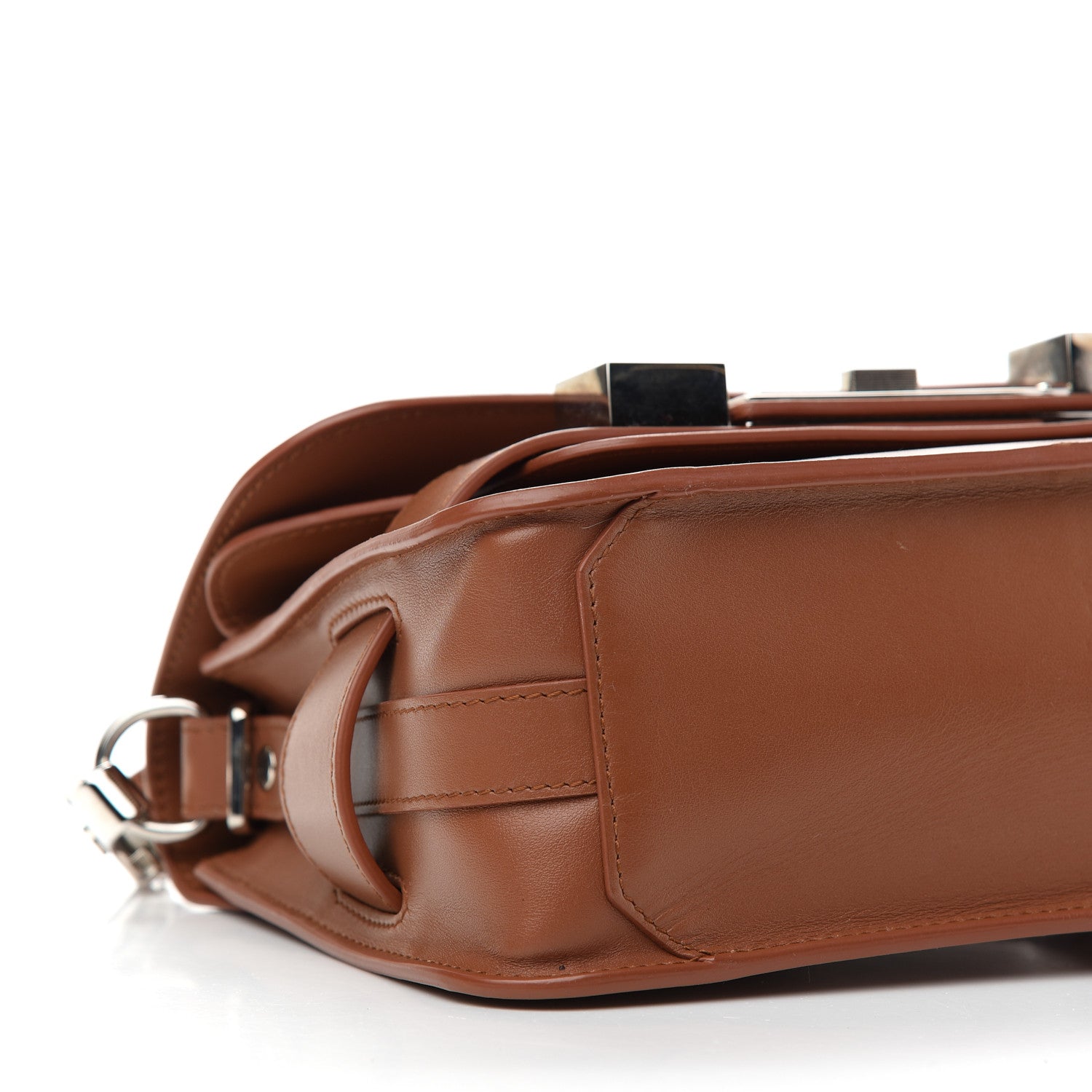 Proenza Schouler Smooth Calfskin Mini PS11 Classic Shoulder Bag Caramel 7 of 8