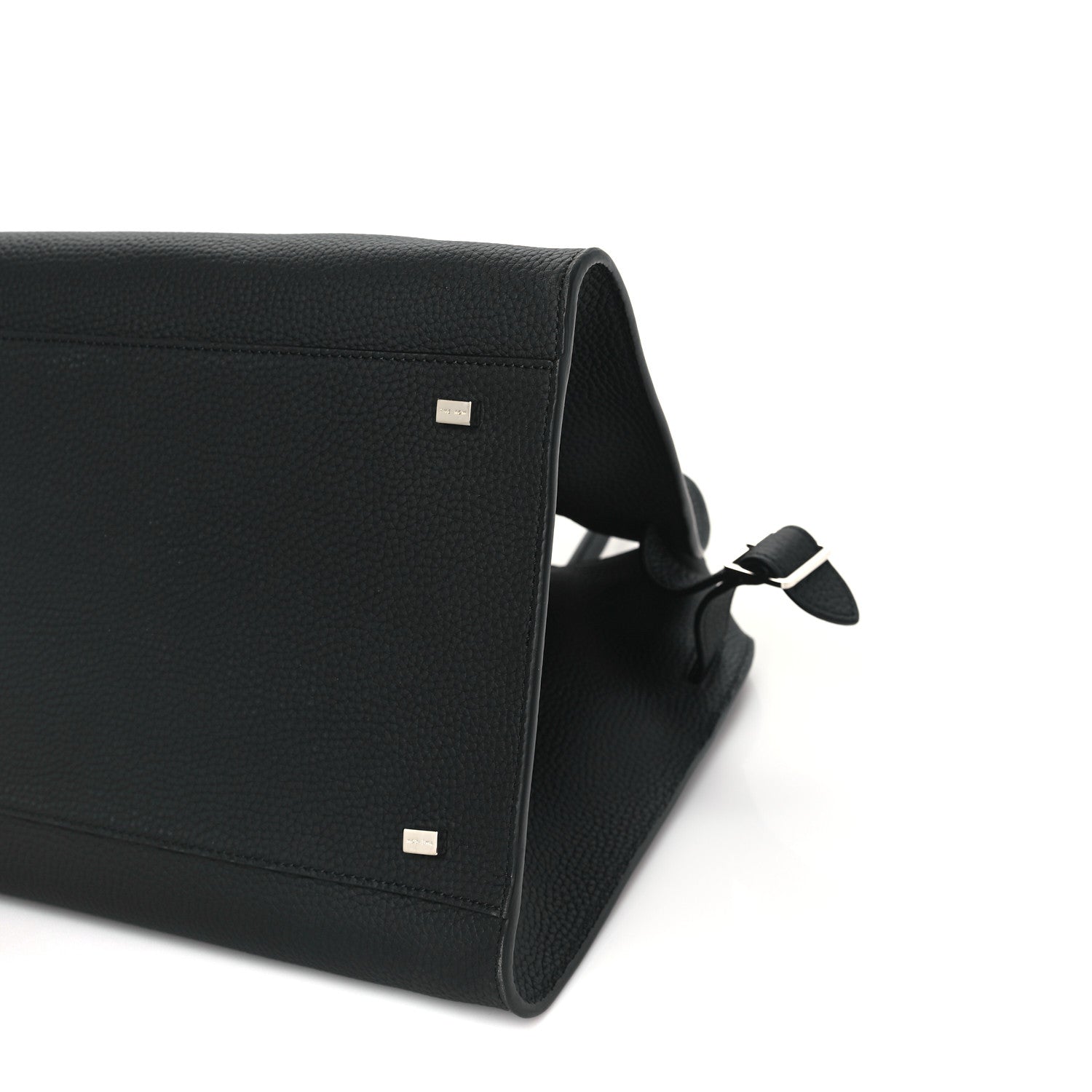 The Row Matte Grained Calfskin Soft Margaux 15 Black 9 of 9