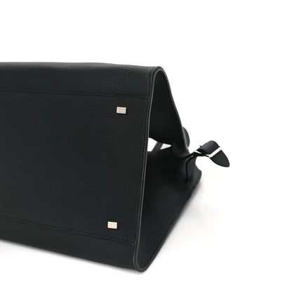 The Row Matte Grained Calfskin Soft Margaux 15 Black 9 of 9