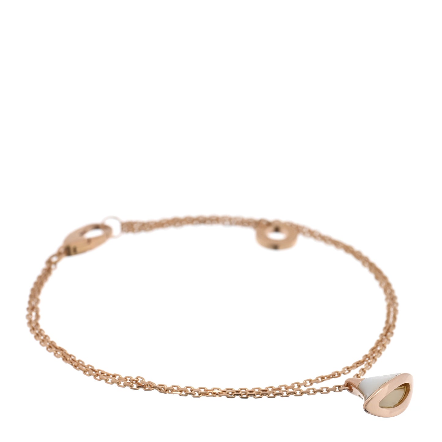 18K Rose Gold Mother of Pearl Divas' Dream Bracelet SM