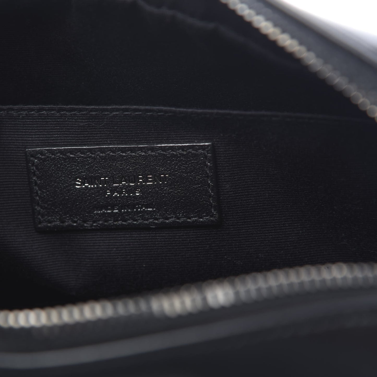 Calfskin Matelasse Monogram Lou Camera Bag Black