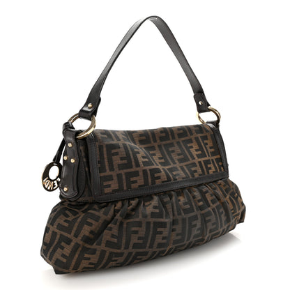 Fendi Zucca Medium Chef Shoulder Bag Tobacco 3 of 13