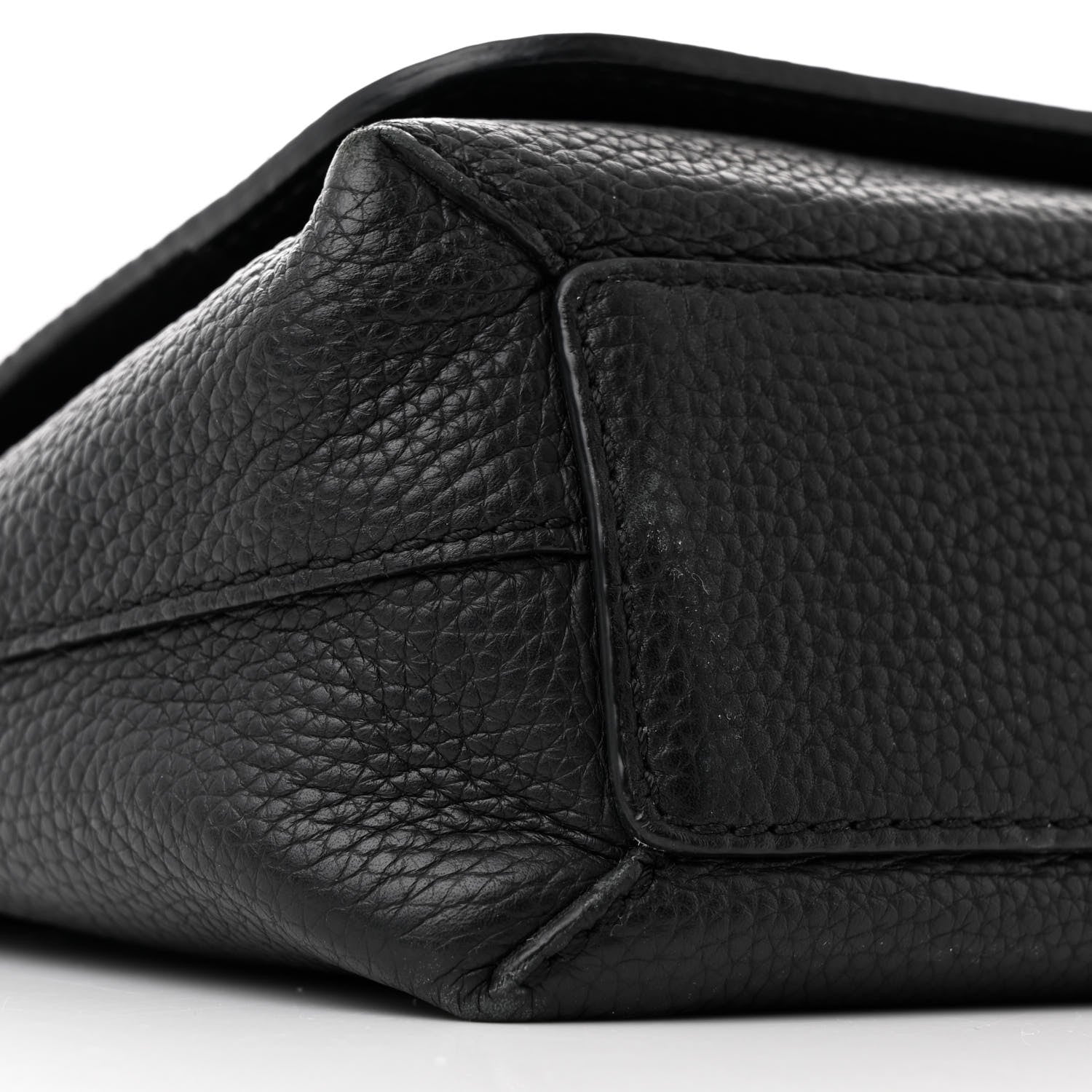 Burberry Signature Grain Medium Burleigh Crossbody Bag Black 9 of 12