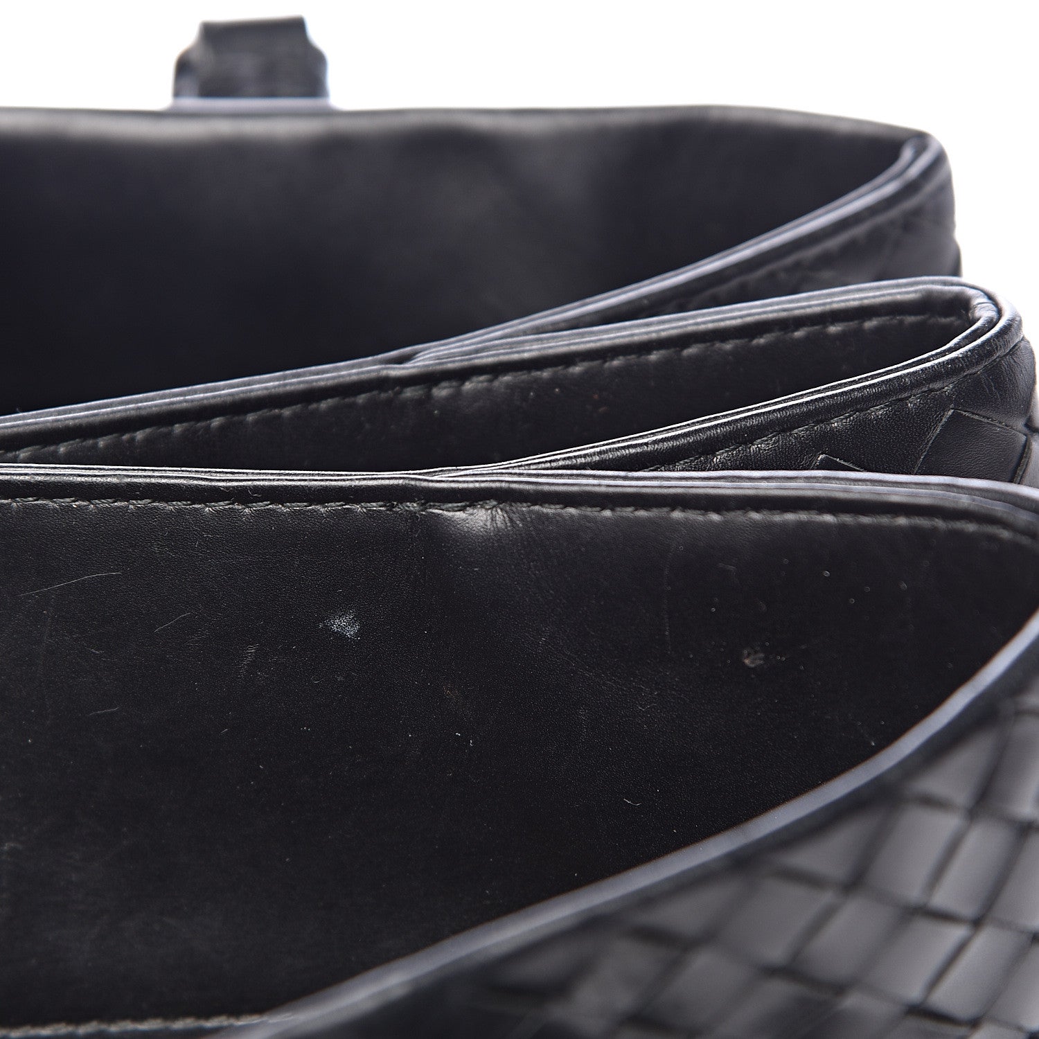 Bottega Veneta Light Calf Intrecciato Small Roma Black 11 of 15
