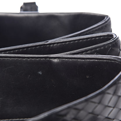 Bottega Veneta Light Calf Intrecciato Small Roma Black 11 of 15