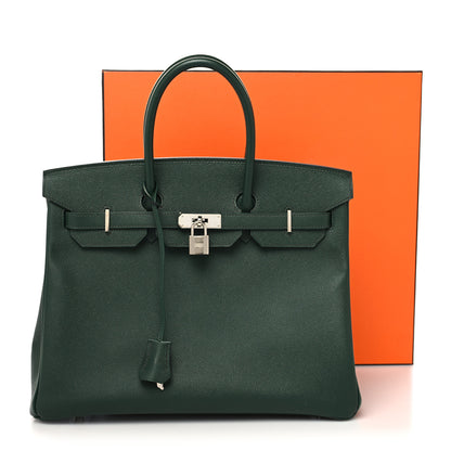 Hermes Epsom Birkin 35 Vert Anglais 14 of 14