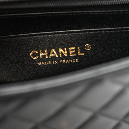 Chanel Lambskin Quilted Mini Rectangular Flap Black 6 of 11