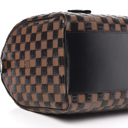 Louis Vuitton Damier Paillettes Speedy 30 Black 9 of 11