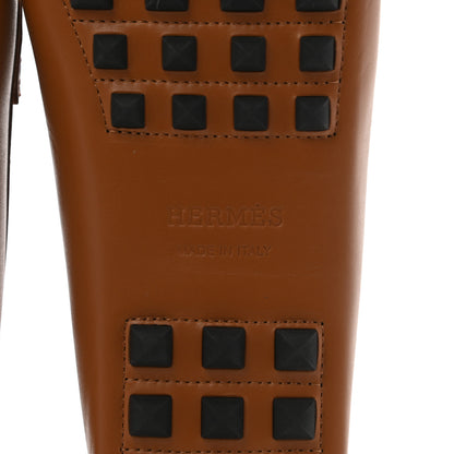 Hermes Calfskin Mens Enzo Loafer 43 Naturel 6 of 8