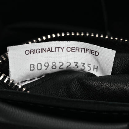 Bottega Veneta Lambskin Maxi Intrecciato Cassette Crossbody Bag Black 7 of 12