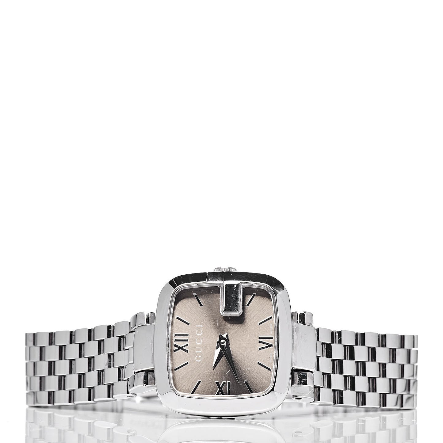 Stainless Steel 24mm G-Quartz Watch Brown